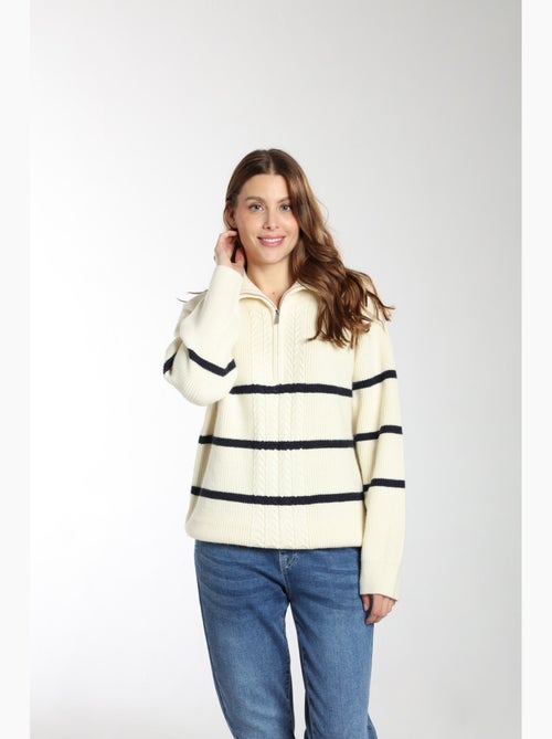 Pull Mer  | Gerard Pasquier Avec Col Camionneur | Gerard Pasquier - Kiabi