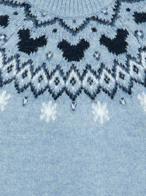 Pull 'Mickey' 'Disney' à col rond 'Noël' - Kiabi