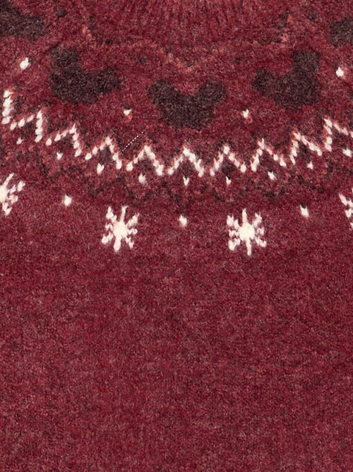 Pull 'Mickey' 'Disney' à col rond 'Noël' - Kiabi
