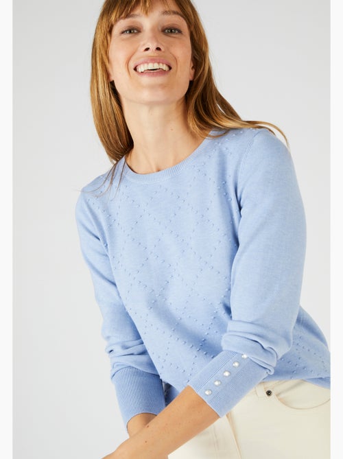 Pull motif losanges - Damart - Kiabi