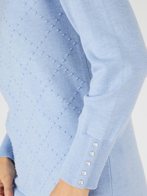 Pull motif losanges - Damart - Kiabi