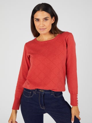 Pull motif losanges - Damart