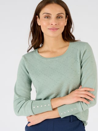 Pull motif losanges - Damart