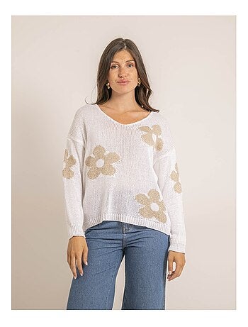 Pull motifs lurex KALYSSA