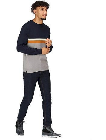 Pull motif/style blocs de couleurs kaelen - regatta