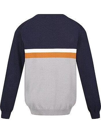 Pull motif/style blocs de couleurs kaelen - regatta