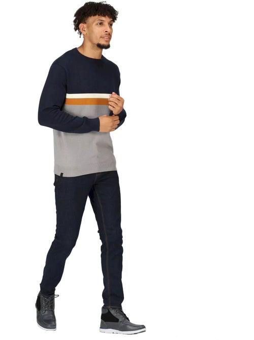 Pull motif/style blocs de couleurs kaelen - regatta - Kiabi Pull motif/style blocs de couleurs kaelen - regatta - Kiabi