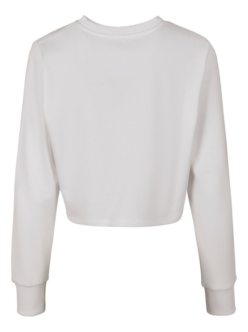 Pull motif/style court - build your brand Blanc - Kiabi