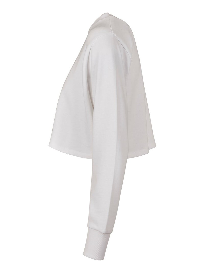 Pull motif/style court - build your brand Blanc - Kiabi