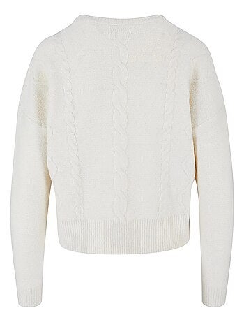 Pull motif/style maille torsadée - urban classics
