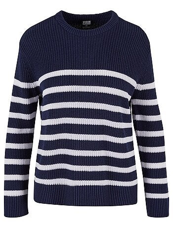 Pull motif/style rayé - urban classics