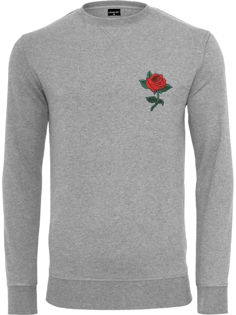 Pull motif/style rose - mister tee Gris - Kiabi