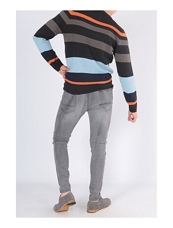 Pull multi color col rond