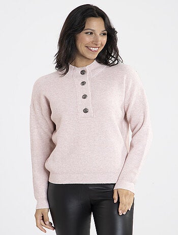 Pull Nino Rose Pulls rond