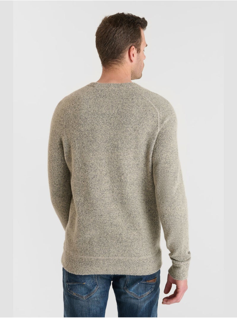 Pull NITOR 'Le Temps Des Cerises' Beige - Kiabi