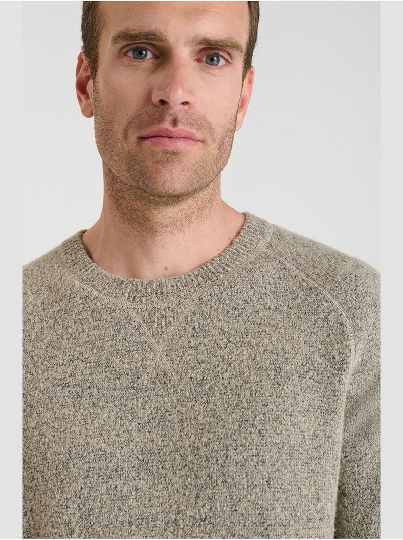 Pull NITOR 'Le Temps Des Cerises' Beige - Kiabi