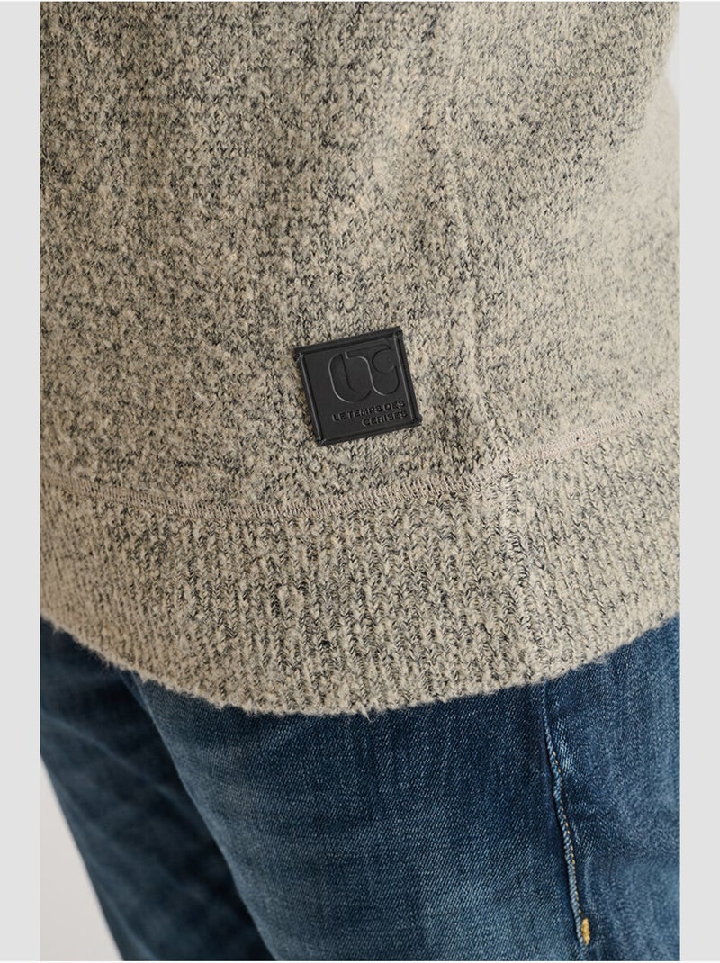 Pull NITOR 'Le Temps Des Cerises' Beige - Kiabi