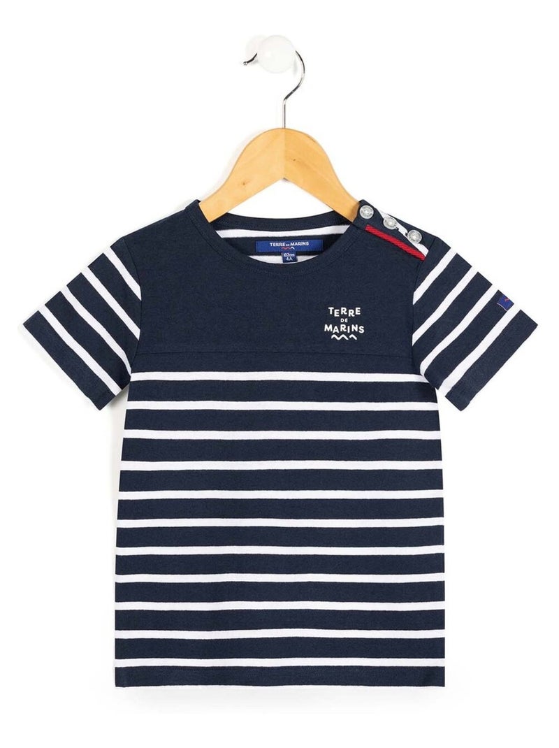 Pull noir Homme - Terre de Marins Bleu - Kiabi