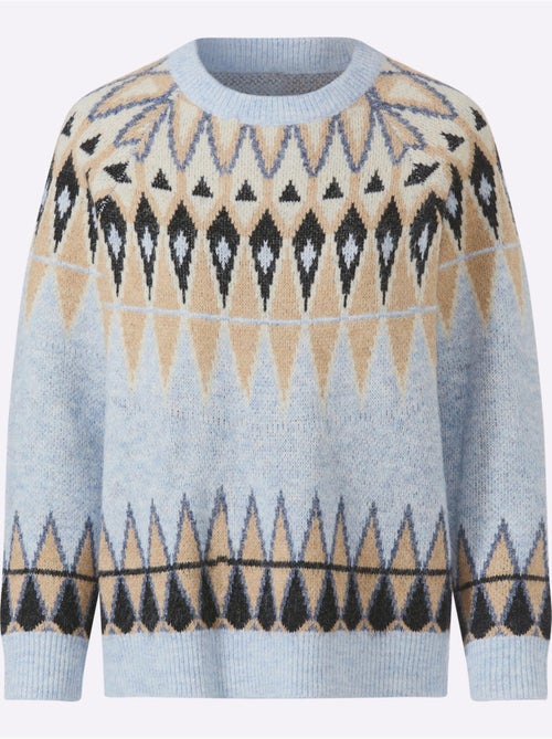 Pull norvégien joli motif norvégien - taille standard - helline - Kiabi Pull norvégien joli motif norvégien - taille standard - helline - Kiabi