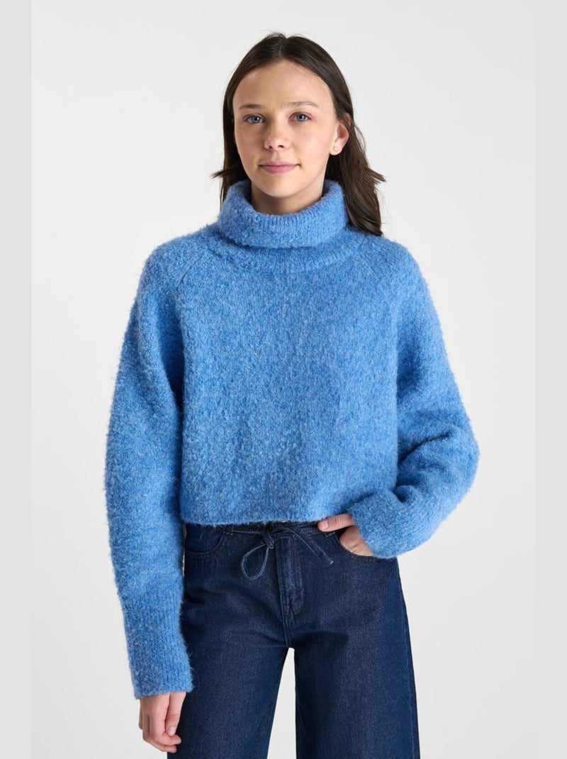 Pull ODRAGI 'Le Temps Des Cerises' Bleu - Kiabi