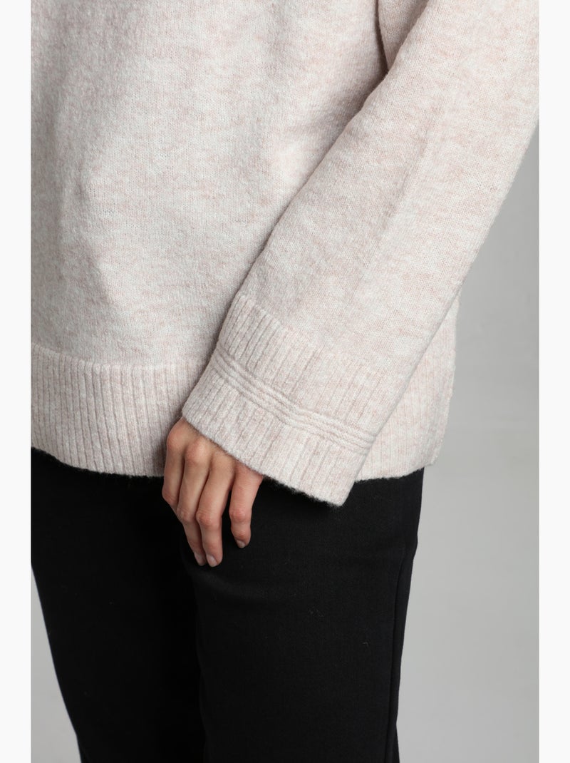 Pull Otto  | Gerard Pasquier Avec Col Cheminée | Gerard Pasquier Beige - Kiabi