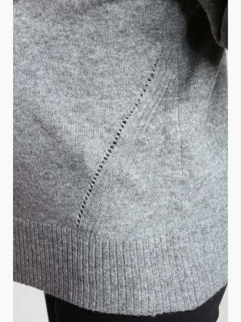 Pull Otto  | Gerard Pasquier Avec Col Cheminée | Gerard Pasquier Gris - Kiabi