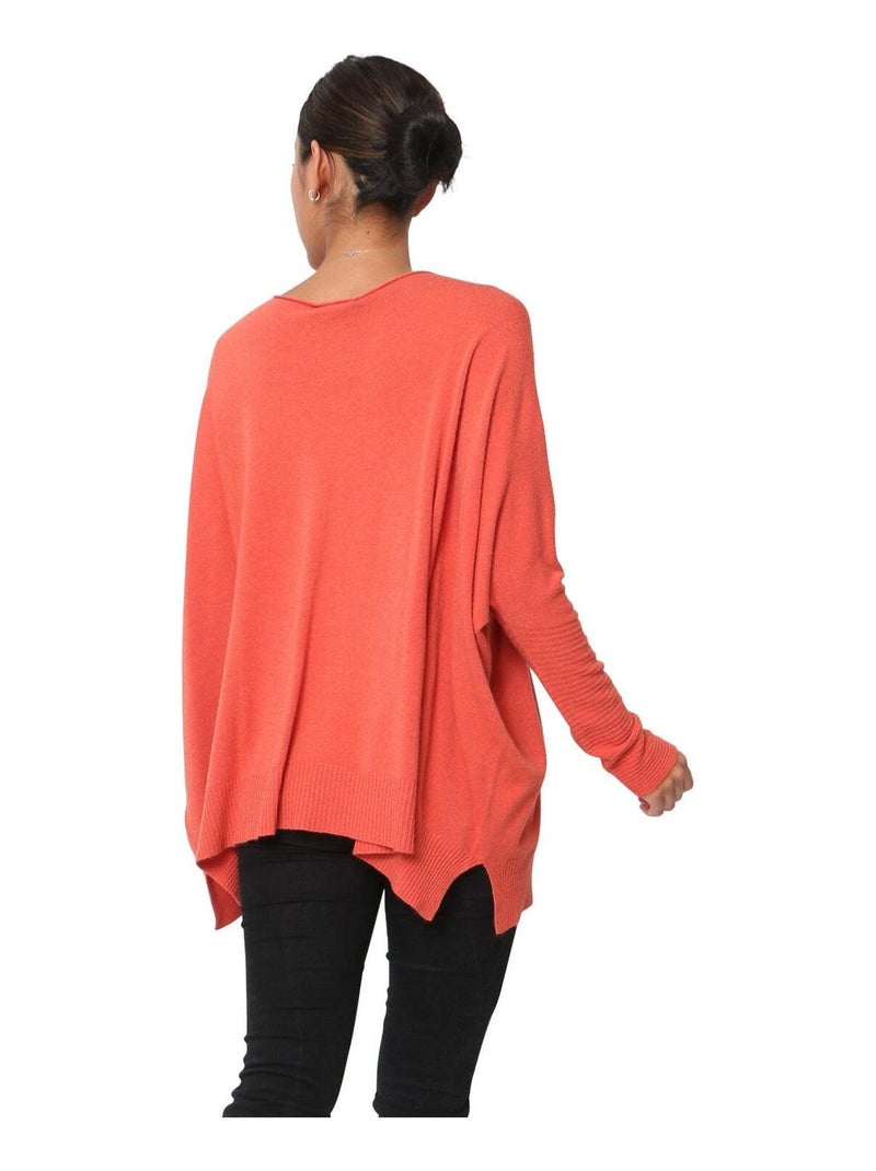 Pull overside EMIZA Orange - Kiabi