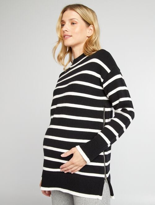 Pull oversize d'allaitement - Kiabi