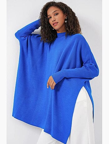 Pull oversize en acrylique à col rond bdart