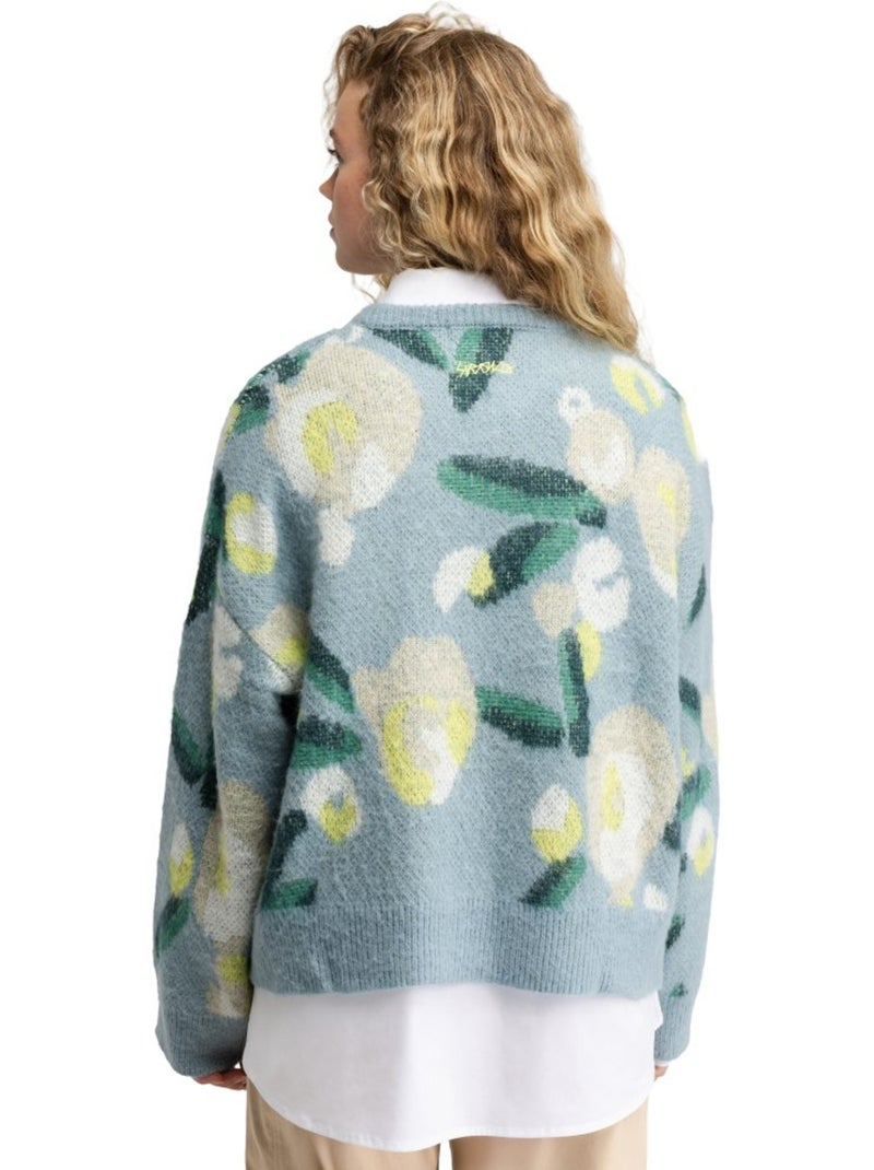 Pull oversize en maille femme femme mainau-w Bleu - Kiabi