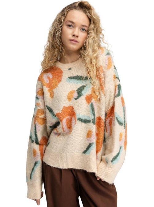 Pull oversize en maille femme femme mainau-w sand - Kiabi Pull oversize en maille femme femme mainau-w sand - Kiabi