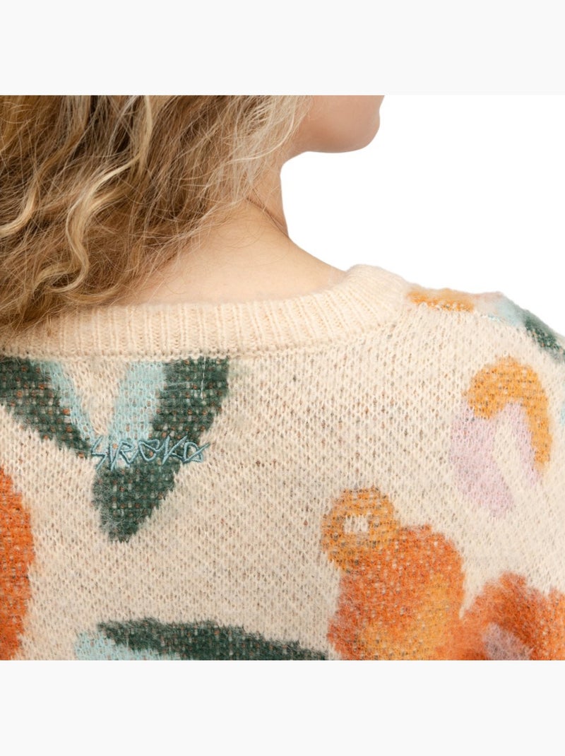 Pull oversize en maille femme femme mainau-w sand Beige - Kiabi