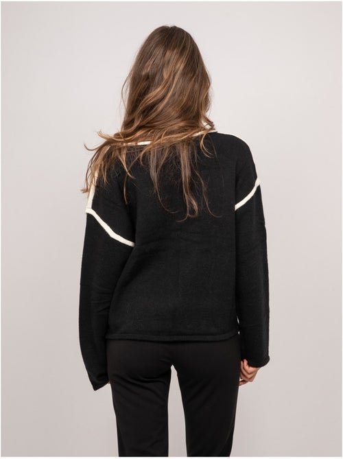 Pull oversize message brodé "lucky me" kevisse - Kiabi Pull oversize message brodé "lucky me" kevisse - Kiabi