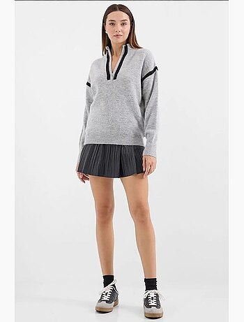 Pull oversize zippé bdart