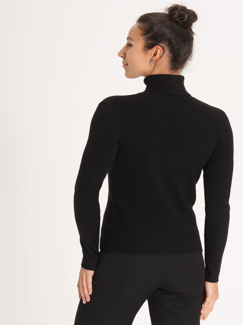 Pull Paloma Black | Gerard Pasquier Avec Col Roulé | Gerard Pasquier Noir - Kiabi