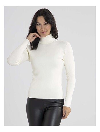 Pull PALOMA Ecru Pull roulé
