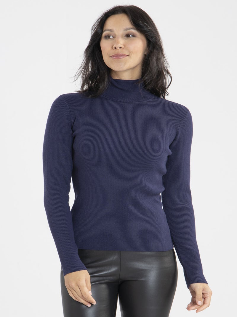 Pull Paloma  | Gerard Pasquier Avec Col Roulé | Gerard Pasquier Bleu marine - Kiabi