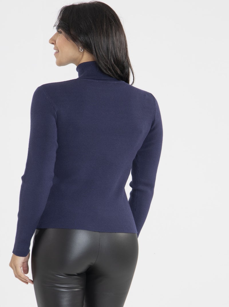 Pull Paloma  | Gerard Pasquier Avec Col Roulé | Gerard Pasquier Bleu marine - Kiabi