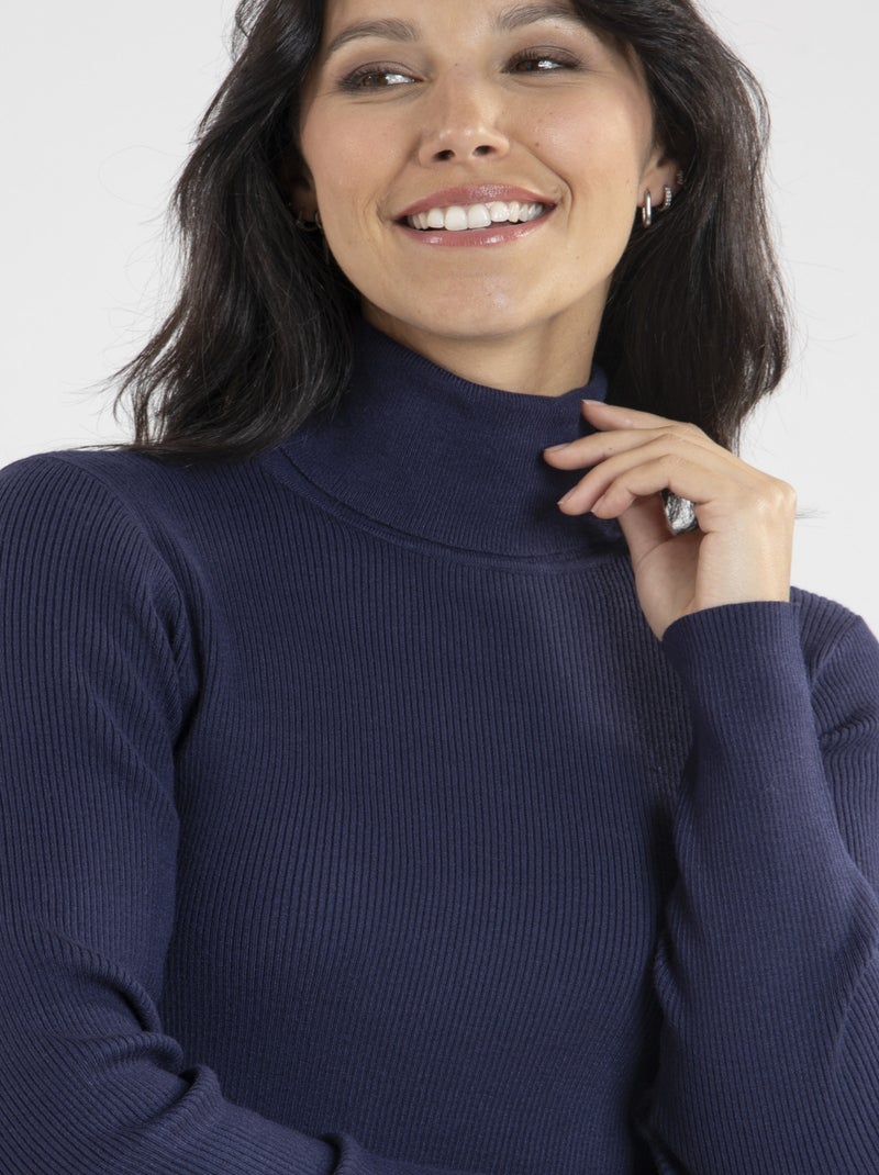 Pull Paloma  | Gerard Pasquier Avec Col Roulé | Gerard Pasquier Bleu marine - Kiabi