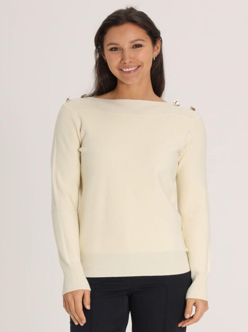 Pull Pelin  | Gerard Pasquier Avec Col Bateau | Gerard Pasquier - Kiabi