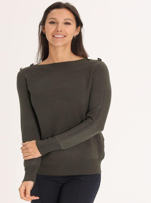 Pull Pelin  | Gerard Pasquier Avec Col Bateau | Gerard Pasquier - Kiabi