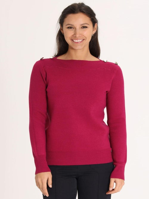 Pull Pelin  | Gerard Pasquier Avec Col Bateau | Gerard Pasquier - Kiabi