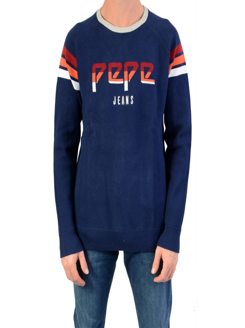 Pull Pepe Jeans Enfant Brad Multicolore - Kiabi