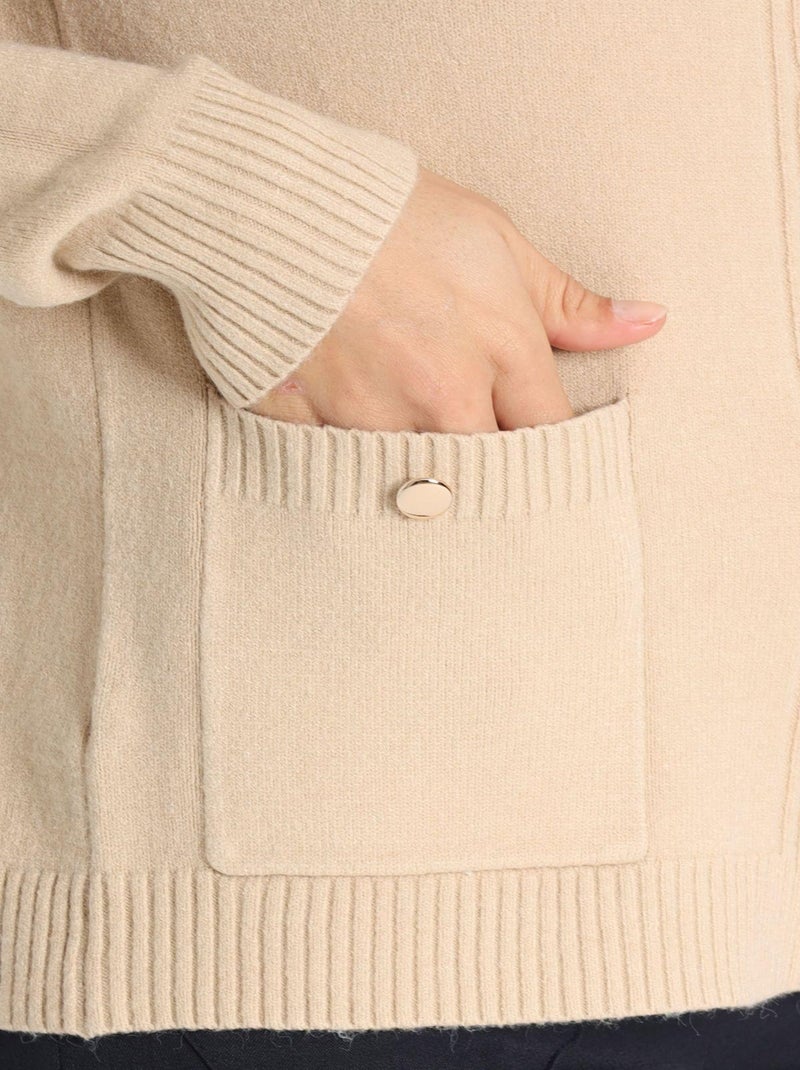 Pull PETAL Camel Pull fantaisie Camel - Kiabi