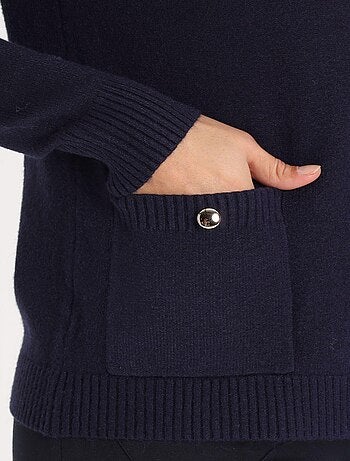 Pull PETAL Navy Pull fantaisie