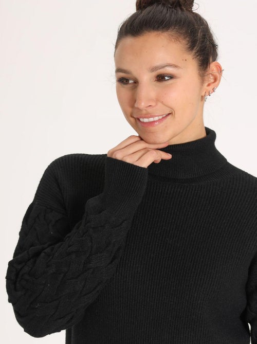 Pull Pilou Black | Gerard Pasquier Avec Col Roulé | Gerard Pasquier - Kiabi