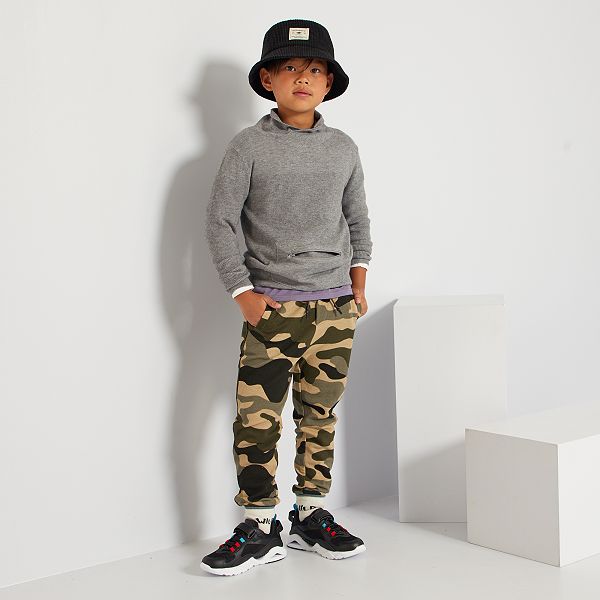 Pull Poche Kangourou Garcon Gris Kiabi 12 00