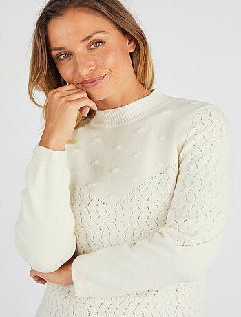 Pull point fantaisie Thermolactyl - Damart