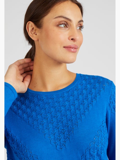Pull point fantaisie thermolactyl - damart - Kiabi Pull point fantaisie thermolactyl - damart - Kiabi