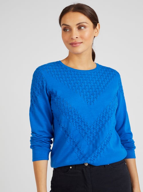 Pull point fantaisie Thermolactyl - Damart - Kiabi